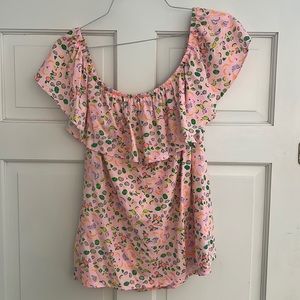 Lilly Pulitzer La Fortuna Top XL Lil Juicy Fruit